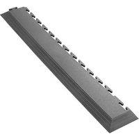 Ecotile E500/7 Interlocking Corner Edge Ramps Graphite 590mm x 90mm 2 Pack (553RV)