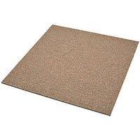 Contract Beeswax Brown Carpet Tiles 500 x 500mm 20 Pack (554KC)