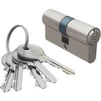 Smith & Locke 6-Pin Double Cylinder Lock 30-30 (60mm) Satin Nickel (555TE)