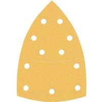 Bosch Expert C470 120 Grit 11-Hole Punched Multi-Material Sandpaper 102mm x 62mm 10 Pack (555VX)