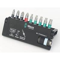 Wera Bit-Check 10 Universal 1 1/4 Hex Shank Mixed Bit Set 10 Pieces (556FW)