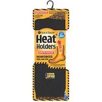 SockShop Heat Holders Reinforced Socks Black 12-14 1 Pair (556JJ)