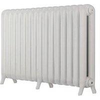 Arroll 748mm x 1174mm 5670BTU White Cast Iron 2 Column Radiator (556KY)