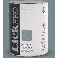 LickPro 5Ltr Smooth Teal 02 Masonry Paint (556TM)