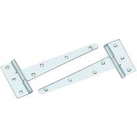 Smith & Locke Zinc-Plated Tee Hinges 152mm 2 Pack (556VE)