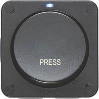 Knightsbridge IP66 20AX 1-Gang 1-Way Weatherproof Outdoor Retractive Switch (556VF)