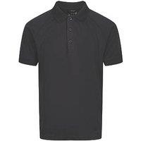 Regatta Coolweave Polo Shirt Black Small 37.5" Chest (557JR)