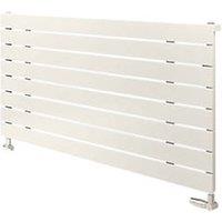 Ximax Oceanus Deluxe 595mm x 1800mm 3351BTU White Horizontal Designer Radiator (5581H)