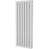 Ximax Fortuna Duplex 1000mm x 410mm 2495BTU White Vertical Designer Radiator (558GL)