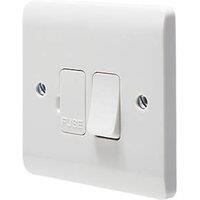 Crabtree Instinct 13A Switched Fused Spur White (558HV)