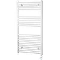 Towelrads 1186mm x 450mm 1365BTU White Flat Electric Towel Radiator (558RY)