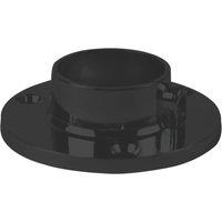 Essentials Rail End Sockets Black 25mm 2 Pack (558TA)