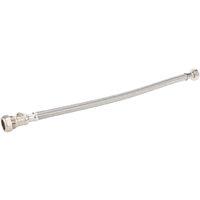Essentials Flexible Tap Connector with Isolating Valve 22mm x 3/4 x 500mm (558YT)