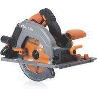 Evolution R185CCSX 185mm 18V Li-Ion EXT Brushless Cordless Track Circular Saw - Bare (559CF)