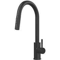 ETAL Cato Pull-Out Kitchen Mixer Tap Matt Black (560FJ)