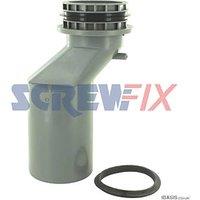 Worcester Bosch 87161069400 Lower Flue Tube (560TP)