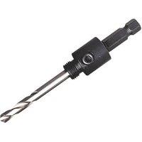 Starrett A1 Hex Shank Multi-Material Arbor with 80mm Pilot Drill (56120)