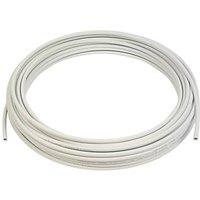 Flomasta Push-Fit PB Barrier Pipe Coil 15mm x 50m White (561FH)