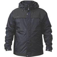 Apache ATS Waterproof & Breathable Jacket Black Large Size 40-42" Chest (561JH)