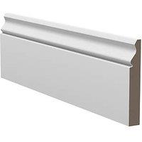 Essentials Primed MDF Ogee Skirting Board 2400mm x 119mm x 18mm 4 Pack (561RE)