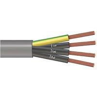 Time 4-Core YY Grey 1.5mm Unscreened Control Cable 1m Coil (561RG)