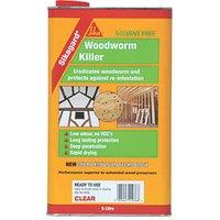 Sika 5Ltr Clear Woodworm Treatment (56214)