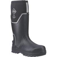 Muck Boots MB Grit Size 10 Black Safety Wellies (562YT)