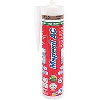 Mapei Mapesil AC 142 Solvent-Free Silicone Sealant Brown 310ml (56384)