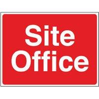 "Site Office" Stanchion Sign 450mm x 600mm (5649T)