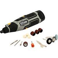 Titan TTG953MLT 12V 1 x 1.5Ah Li-Ion Cordless Multi-Tool & Accessories 16 Piece Set (564PG)