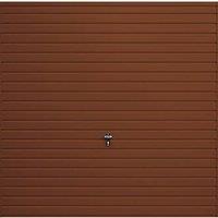 Gliderol Horizontal 7' 6 x 6' 6 Non-Insulated Frameless Steel Up & Over Garage Door Clay Brown (564VP)
