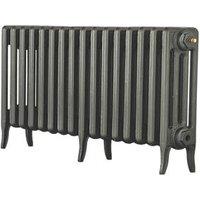Arroll 460mm x 874mm 2736BTU Cast Grey Cast Iron 4 Column Radiator (5654F)
