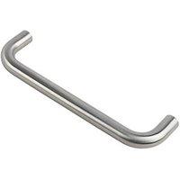 Eurospec Fire Rated D Pull Handle Polished Stainless Steel 19mm x 169mm (5665J)