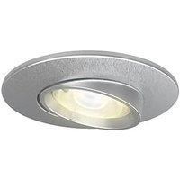 4lite Tilt Fire Rated GU10 Downlights Satin Chrome 10 Pack (566GR)