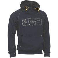 JCB Horton Hoodie Navy/Black Medium 40-42" Chest (5670J)