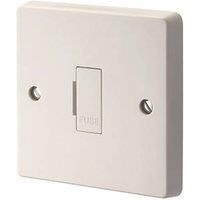 Crabtree Capital 13A Unswitched Fused Spur White (56715)