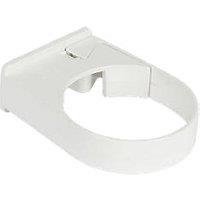 FloPlast Round Easyfit Pipe Clips White 68mm 10 Pack (56724)