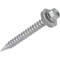 Easydrive Flange Self Drilling Roofing Screws 6.3mm x 80mm 100 Pack (5672P)