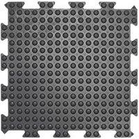 COBA Bubblemat Connect Anti-Fatigue Floor Middle Mat Black 0.5m x 0.5m x 14mm (567FV)