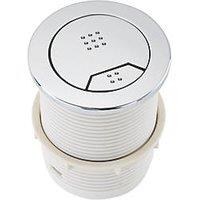 Highlife Bathrooms Wye Dual-Flush Button for Concealed Cistern Chrome (567HL)