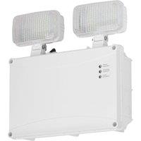 4lite Non-Maintained Emergency LED Twin Spotlight White 3.5W 670lm (568CJ)
