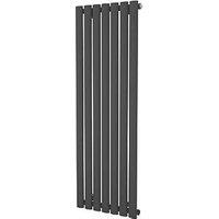 Ximax Fortuna 1200mm x 410mm 2021BTU Anthracite Vertical Designer Radiator (568GL)