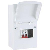 MK Sentry 4-Module 2-Way Part-Populated Garage Consumer Unit (568KP)