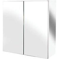 Croydex Double Door Bathroom Cabinet 430mm x 160mm x 440mm (57055)