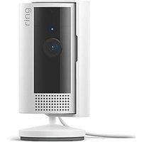 Ring Mains-Powered White Wired 1080p Indoor Cylinder Smart Camera (2nd Gen) (570KC)