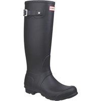 Hunter Original Tall Size 8 Womens Black Non Safety Wellies (570XW)