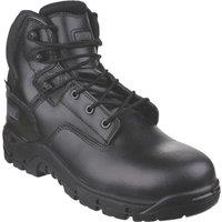 Magnum Precision Sitemaster CT CP Uniform Size 8 Black Water-Resistant Safety Boots (571FK)