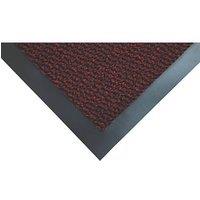 COBA Vynaplush Entrance Mat Black/Red 1.5m x 0.9m x 7mm (571PT)