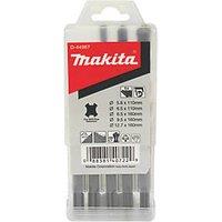 Makita SDS Plus Shank Masonry Drill Bit Set 5 Pieces (571XP)