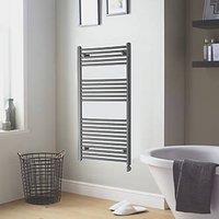 Towelrads 691mm x 450mm 682BTU Anthracite Flat Electric Towel Radiator (572RY)